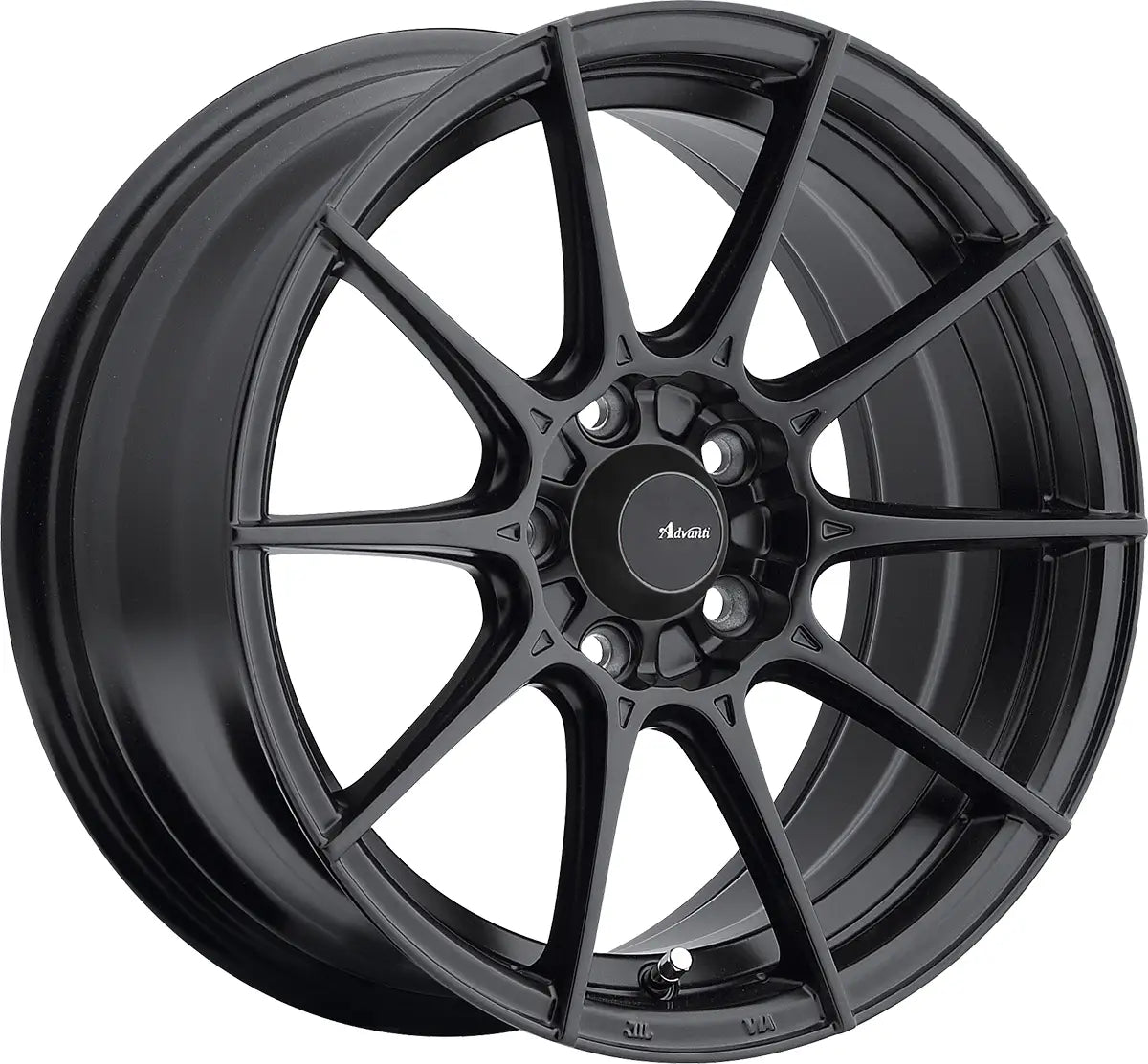 Advanti Storm S1 15x7 4x100 ET35 CB73.1 Matte Black