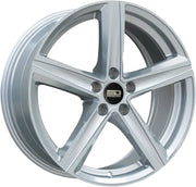 Euro Design Spa 20x8.5 ET21 CB66.5 5/112 Hyper Silver