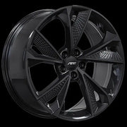 ART R231 20X9 5X112 + 25 66.5 Gloss Black / Michelin X ICE