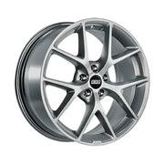 BBS SR 17x7.5 5x112 ET45 Satin Grey Wheel -82mm PFS/Clip