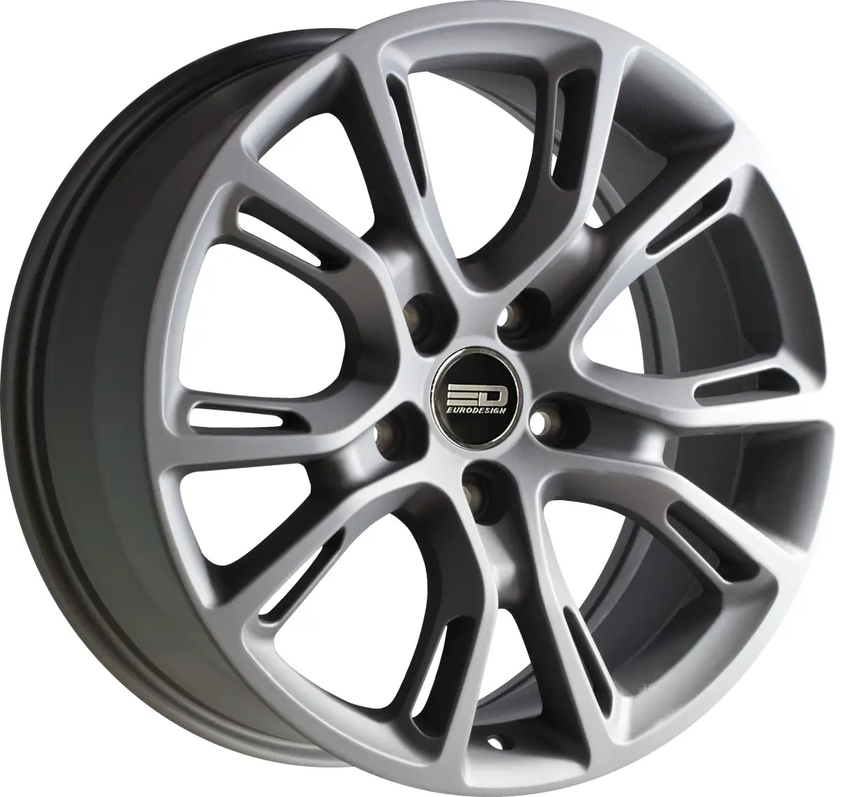 Euro Design SRT 18x8 ET42 CB63.4 5/108 Matte Gunmetal