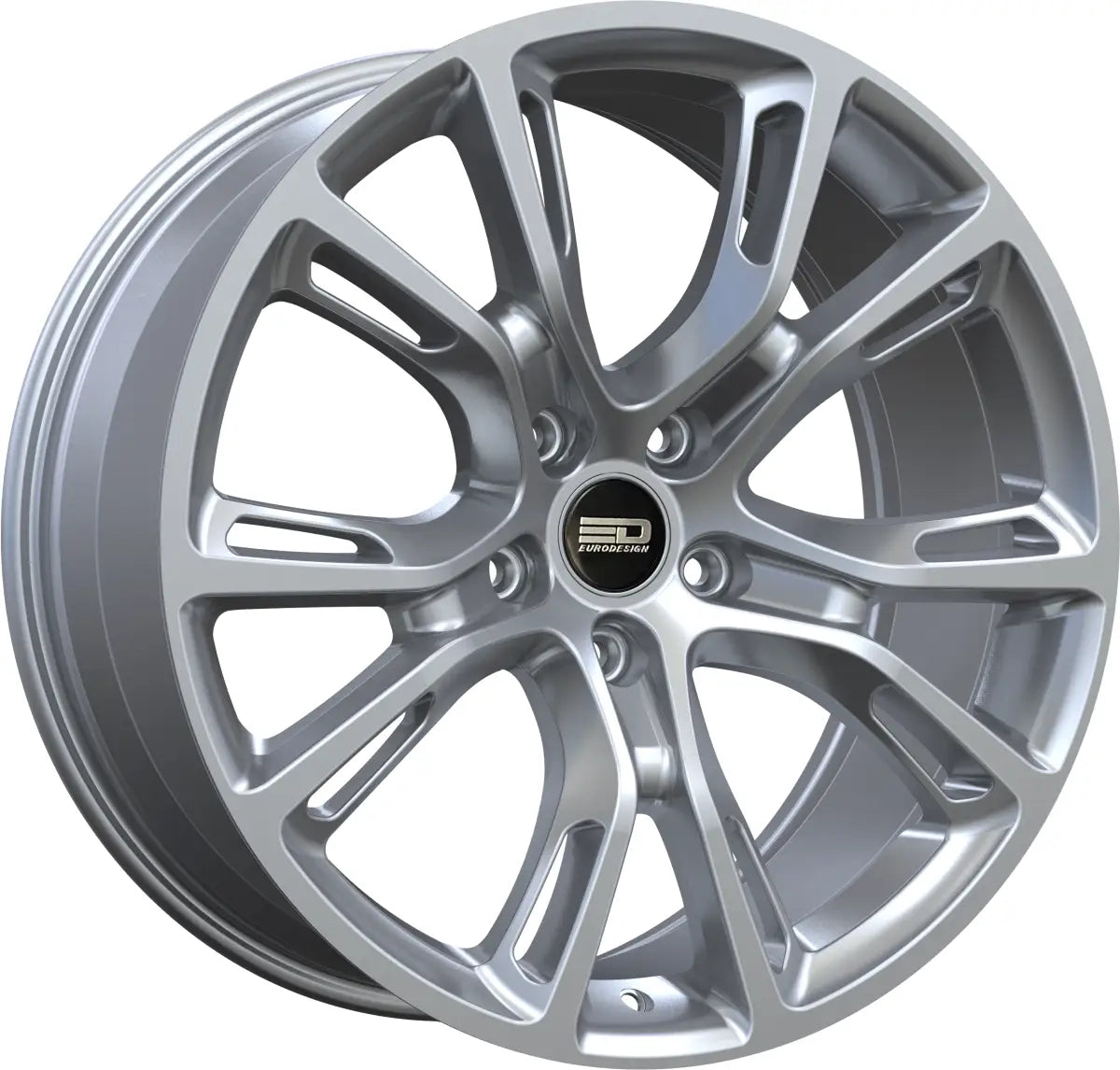Euro Design SRT 20x9 ET34 CB71.56 5/127 Hyper Silver