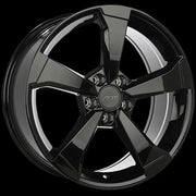Audi Replica Style 191 19x8.5 5x112 ET35 CB66.5 Gloss Black