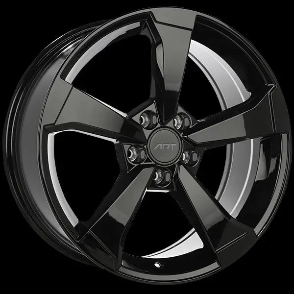 Audi Replica Style 191 19x8.5 5x112 ET35 CB66.5 Gloss Black