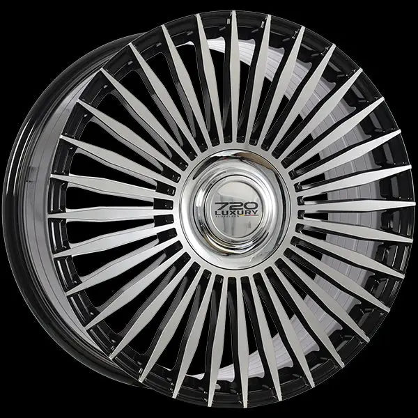 720 Luxury INFINITY 22x9.5 5x120 ET45 CB72.6 Gloss Black