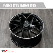AMG Style M14 19X8.5 ET35 19X9.5 ET45 5/112 Staggered Matte
