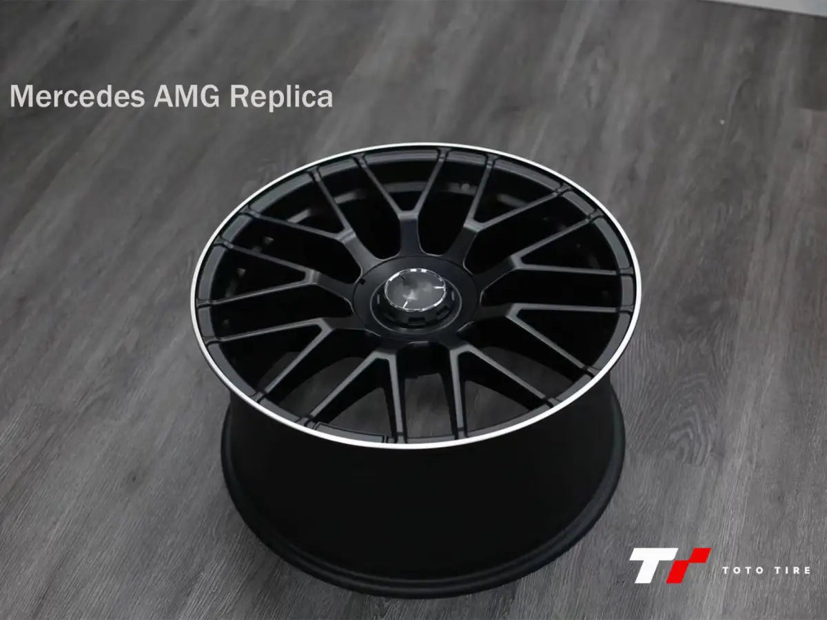 AMG Style M20 19X8.5 ET35 19X9.5 ET45 5/112 Staggered Matte