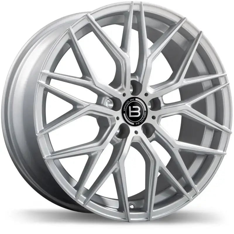 Braelin BR10 19X8.5 5x114.3mm ET35 64.1 Gloss Silver