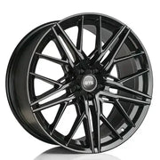 GTS G512 20x9.5 5x114.3 ET40 64.1 Gloss Black