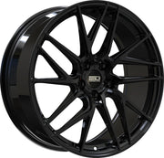 Euro Design Tech 17x7.5 ET38 CB64.1 5/120 Gloss Black