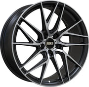 Euro Design Tech 18x8 ET40 CB64.1 5/114.3 Matte Black