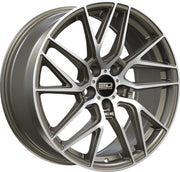 Euro Design Tech 19x8.5 ET35 CB66.6 5/112 Matte Bronze