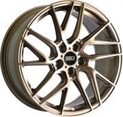 Euro Design Tech 20x8.5 ET38 CB66.5 5/112 Matte Bronze