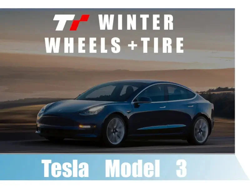 Tesla Model 3 & Performance Winter Tire Package - TOTO Tire - Winter Package