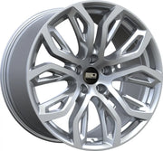 Euro Design Tillman 20x10 ET40 CB74.1 5/120 Hyper Silver