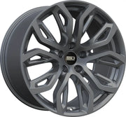 Euro Design Tillman 20x10 ET40 CB74.1 5/120 Matte Gunmetal