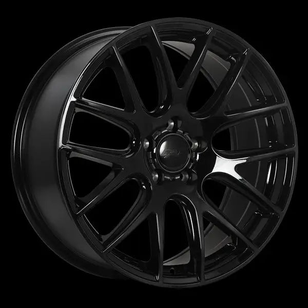 DAI Autobahn 19x8.5 ET35 72.6 Gloss Black / Michelin X Ice