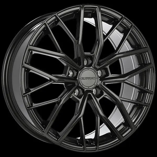 RUF Teknik 19x8.5 ET35 72.6 Gloss Black / Michelin X Ice