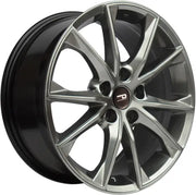 Euro Design TR-1 16x6.5 ET35 CB54.1 5/100 Hyper Black