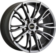 Euro Design Venice 18x8 ET35 CB72.6 5/120 Matte Gunmetal