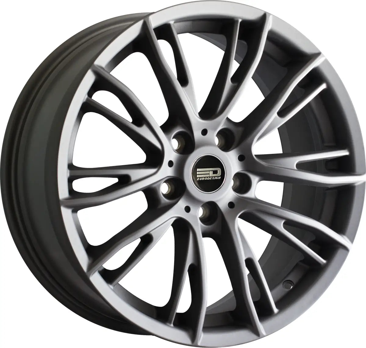 Euro Design Venice 18x8 ET35 CB72.6 5/120 Matte Gunmetal