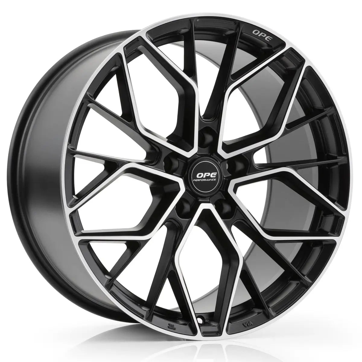 OPE VENOM 19x10.5 5x120 74.1 ET20 MATT BLACK MACHINED FACE