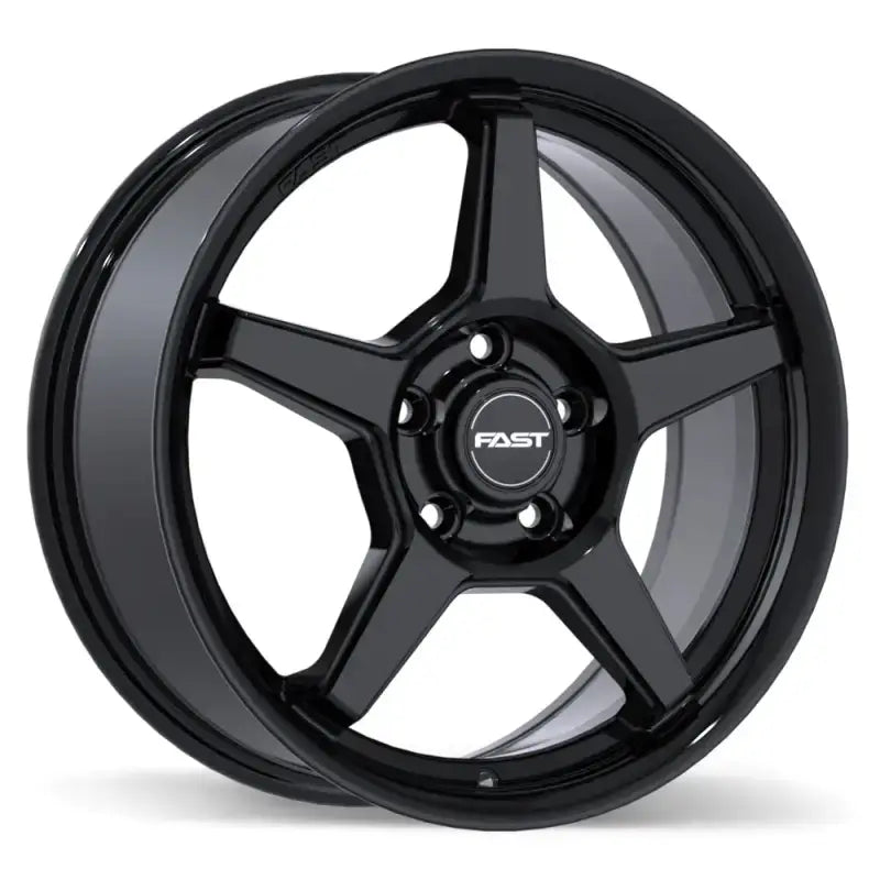 Fast Flair 16x6.5 ET40 60.1 Black / Continental