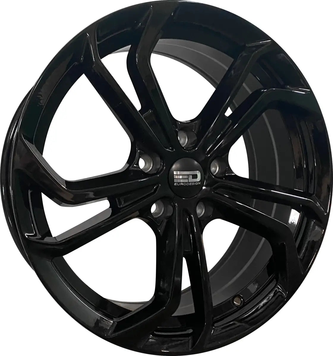 Euro Design VW1 17x7.5 ET35 CB57.1 5/112 Gloss Black