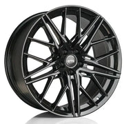 GTS G512 19x9.5 ET20 5x112 66.6 Gloss Black / Pirelli