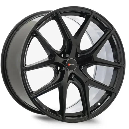 GTS G508 20x9.5 5/108+40 63.4 Gloss Black / Bridgestone