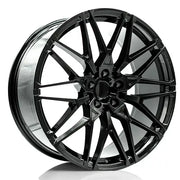 B26 21x9.5 ET30 66.6 Gloss Black / Michelin PILOT ALPIN 5