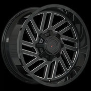 Forged Wheels XR107 20x10.0 8x180 ET-12 CB125.2 Gloss Black