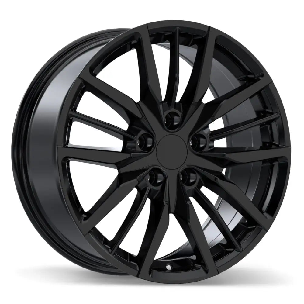Replica 18x8 ET37 67.1 Black / Michelin X Ice Snow
